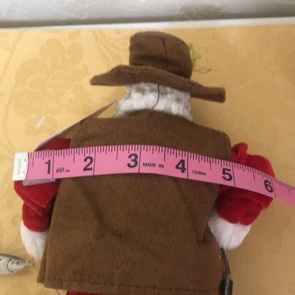 NWT Collectible Fishing Santa - Picture 6 of 12